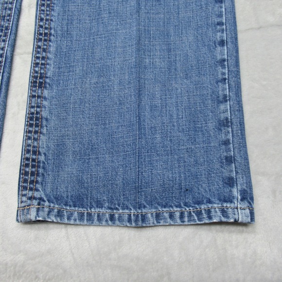 Cinch Green Label Jeans Mens 35x35 Blue Denim Bootcut Medium Wash Classic Fit - Picture 5 of 16
